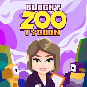 Blocky Zoo Tycoon - Idle Clicker Game! [Много кристаллов]