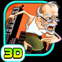 Grandpa Run 3D [Много денег]