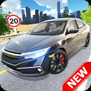 Car Simulator Civic: City Driving [Без рекламы]