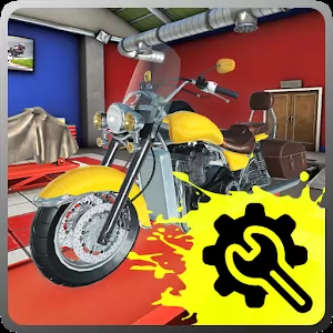 Motorcycle Mechanic Simulator [Много денег]
