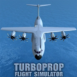Turboprop Flight Simulator 3D [Много денег]