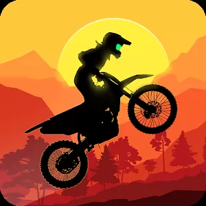Sunset Bike Racer - Motocross [Unlocked/много денег/без рекламы]